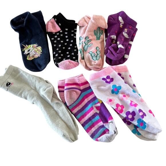 Girls Sock Bundle small 11-1 - Picture 1 of 5